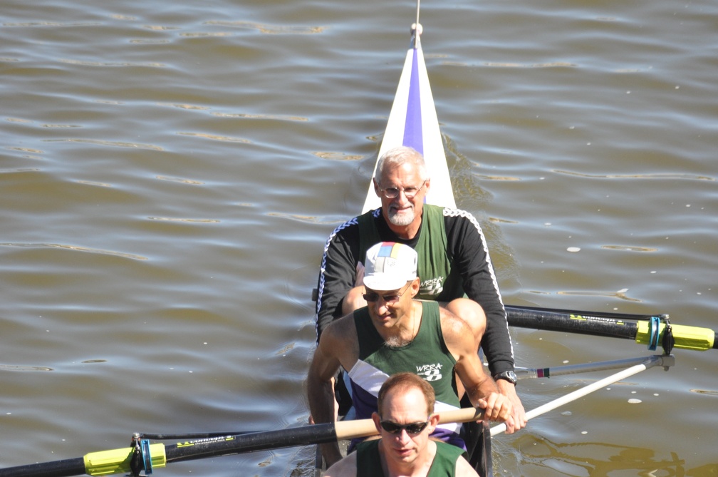 Tim in Bow of WRRA Masters 8